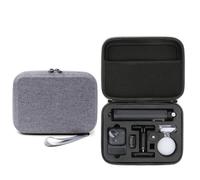 Hesupy Custodia per Insta360 GO Ultra Creator Bundle, borsa da viaggio organizer portatile in nylon EVA antiurto scatola protettiva per Go Ultra Action Camera, grigio, Custodia per Insta360 GO Ultra