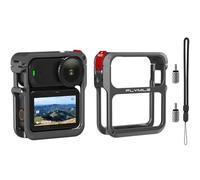 Hesupy Custodia protettiva in alluminio per gabbia di coniglio per DJI OSMO Nano Camera Expansion Action Frame con montaggio a sgancio rapido, porta cold shoe e adattatore filettatura 1/4