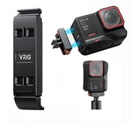 Hesupy per Insta360 Ace Pro 2: piastra di copertura della batteria verticale con adattatore di montaggio in alluminio 2 in 1 e scatto rapido