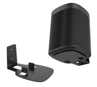 Hesupy Staffa di montaggio a parete per Sonos One SL, supporto di montaggio per altoparlante in lega di alluminio Base in metallo Supporto salvaspazio per display audio Supporto per Sonos One SL