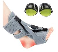 HESUSUSI Fascite Plantare Notturna 3 Correas Soporte Ajustables Férula Pie Tobillera Con Arqueado Para Tendinitis De Aquiles, Caída Del Pie, Problemas En El Talón Del Tobillo