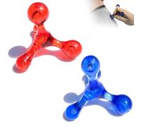 HESUSUSI Massaggiatore Manuale Trigger Point Self Massager 2 pezzi Massaggi Dei Punti Trigger Palmare Strumento di Massaggio Tripode per massaggio corpo,schiena e collo,Spalle,gambe