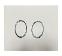 HETEVSCCK 2 Pezzi Cromati Paraurti Anteriore Fendinebbia Telaio Luminoso Anello Cerchio Copertura Trim Per Q3 2012 2013 2014 2015