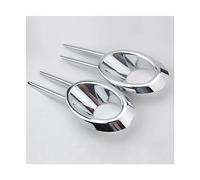 HETEVSCCK 2 Pz Chrome ABS Paraurti Anteriore Fendinebbia Copertura Lampada Luce Griglia Trim Per VW Per Tiguan 2010 2011 2012 2013