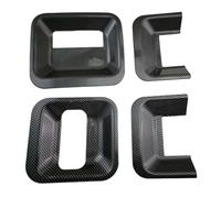 HETEVSCCK Coperture Per Maniglie Delle Portiere Auto In ABS Effetto Carboni Da Applicare Per Ford Per Transit Per Tourneo MK6 MK7 2007-2013(Bowl cover)