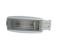 HETEVSCCK Luce Di Lettura Per Visiera Parasole Specchio Per Il Trucco Per VW Per Golf 4 Per Polo 9N Per Passat Per Bora Per Beetle 3B0947109 (Gray)