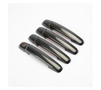 HETEVSCCK Maniglia Portiera Per Suzuki Per Vitara Per S-cross SX4 2014 2015 2016 2017 2018 2019 2020 Adesivo Protettivo Maniglie Esterne Delle Portiere(Carbon texture A)