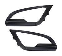 HETEVSCCK Per Ford Per EcoSport 2018 2019 2020 2021 Nero Plastica 1 Coppia Auto Anteriore Sinistro Destro Paraurti Fendinebbia Copertura Telaio Cornice