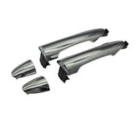 HETEVSCCK Per Kia Per Picanto Morning 2011 2012-2016 Auto Chrome Al Di Fuori Esterno Maniglia Della Porta 82651-1Y000 82661-1Y000 83651-1Y000 83661-1Y000 (Rear Left and Right)