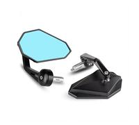 HETEVSCCK per Triumph per Street Triple 675 765 1050 per Trident 660 per Tiger 900 1050 17-22 Mm Bar End Mirror per Moto Specchio in Lega di Alluminio