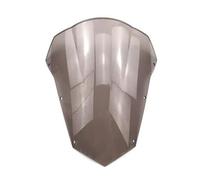 HETEVSCCK per Y&amaha per Fazer FZ6 per Fazer S2 FZ6 2003-2007 2008 Parabrezza per Moto Double Bubble Parabrezza Schermo Copertura Protettiva(Marrone)