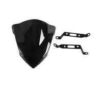HETEVSCCK per Y&amaha per MT07 per MT-07 2018 2019 2020 Parabrezza Anteriore per Moto Parabrezza Parabrezza Deflettore Aria Copertura Protettiva(Black)