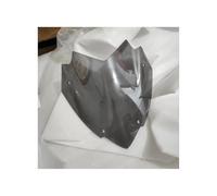 HETEVSCCK per Y&amaha per Tricity 300 2020 2021 2022 Parabrezza per Moto Parabrezza Deflettori per Vento Carenatura Schermo Doppia Bolla Copertura Protettiva(Gray)