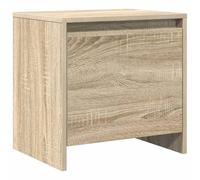 HETFTJN Comodino da Camera da Letto con Anta Rovere Sonoma 45x34x44,5 cm | Mobiletto multiuso compatto per salotto e zona notte, dotato di vano chiuso per tenere in ordine riviste e piccoli oggetti.