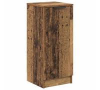 HETFTJN Credenza Salotto 30x30x70 cm Mobiletto Multiuso Legno Vecchio | Mobile a colonna compatto con 1 anta e 2 ripiani. Ottimizza lo spazio in soggiorno o corridoio con stile moderno.