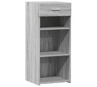 HETFTJN Credenza Salvaspazio con Cassetto Grigio Sonoma 40x42,5x93 cm | Mobiletto moderno versatile per soggiorno e corridoio con superficie grigio sonoma resistente e modulo anti-ribaltamento.