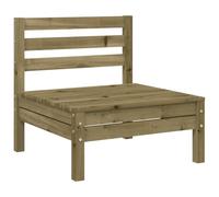 HETFTJN Divano da Giardino Modulare in Legno di Pino 63,5x63,5 cm | Seduta angolare modulare senza braccioli in pino trattato, ideale per il relax all'aperto in terrazzo, patio o balcone.