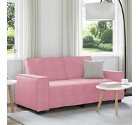 HETFTJN Divano letto a due posti in velluto, 180 x 78 x 84 cm, rosa, piccolo divano letto con braccioli generosi, comodi mobili a 2 posti, per soggiorno, loft, ufficio e camera dei ragazzi
