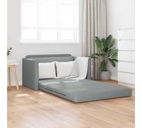 HETFTJN Divano letto grigio chiaro 124 × 71 × 78 cm moderno Loveseat in tessuto con superficie antimacchia e robusta struttura in legno fino a 136 kg per piccoli spazi Living Room Bedroom