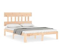 HETFTJN Letto in legno massello, senza materasso, 140 x 200 cm, design moderno, robustezza e durata, letto singolo per camera da letto, camera dei ragazzi e camere degli ospiti