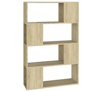 HETFTJN Libreria Divisorio Rovere Sonoma 80x24x124,5 cm Truciolato