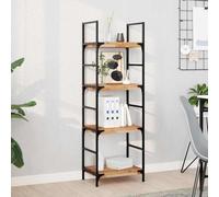 HETFTJN Mensole da Parete 3 Pezzi Legno Acacia Massello Finitura a Olio 40x30x4 cm per Soggiorno Bagno Cucina Decorazione Parete Salvaspazio