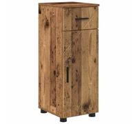 HETFTJN Mobile da Bagno in Legno Ingegnerizzato 30x35x80 cm Legno Vecchio
