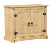 HETFTJN Mobile Lavabo da Bagno Corona Pino Massello 73x33x60 cm