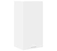HETFTJN Mobile pensile moderno bianco da cucina 40 x 31 x 80 cm in robusto materiale in legno con porta e cerniere per cucina, sala da pranzo, corridoio