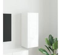 HETFTJN Mobile per TV sospeso, 30 x 31 x 80 cm, in materiale derivato dal legno con 3 ripiani, mobile da parete moderno, salvaspazio e facile da pulire, per soggiorno, camera da letto