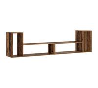 HETFTJN Mobile TV 100x30x50 cm in Legno Ingegnerizzato Antico | Mobiletto porta TV basso e moderno per il soggiorno, ideale per organizzare dispositivi multimediali e accessori.