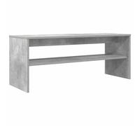 HETFTJN Mobile TV Grigio Cemento Legno Ingegnerizzato 100x35x40 cm