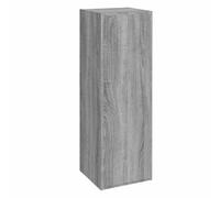 HETFTJN Mobile TV Sospeso Grigio Sonoma 30,5x30x90 cm Multistrato | Mobiletto sospeso salvaspazio per il soggiorno, ideale per organizzare dispositivi e decorazioni con stile moderno.