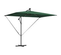HETFTJN Ombrellone a Sbalzo da Giardino Verde 294x200 cm Decentrato