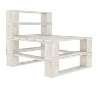 HETFTJN Pallet per divano centrale per esterni, in legno di pino, 60 x 67,5 x 60,8 cm, design moderno, robusto e durevole, per giardino, balcone e terrazza