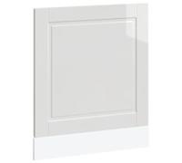 HETFTJN Pannello Frontale Lavastoviglie Porto Bianco Lucido 60x57 cm | Copertura protettiva frontale per la cucina, superficie liscia resistente all umidita e facile da pulire con un panno.