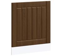 HETFTJN Pannello Lavastoviglie Lucca Rovere Marrone 60x1,5x67 cm