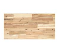 HETFTJN Piano per lavabo, 60 x 40 x 2 cm, in acacia non trattata, rettangolare, design moderno, robusto e durevole, per bagno, ospiti, WC, piccoli bagni