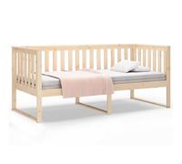 HETFTJN Piumone 90 x 200 cm in pino massiccio, non trattato, design moderno, robusto e durevole, veloce dal divano al letto singolo, per soggiorno, camera degli ospiti e camera dei ragazzi