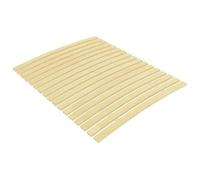 HETFTJN Rete per doghe in legno, 100 x 200 cm, 17 doghe in legno di pioppo, pieghevole, moderna e robusta, per letto a piazza, per ragazzi, ospiti, posti letto singoli, 100 x 200 cm