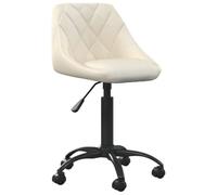 HETFTJN Sedia da ufficio in velluto, regolabile in altezza, con ruote, moderna, girevole, imbottita, per casa e studio, ergonomica, piccola