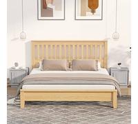HETFTJN Set di 2 comodini Sonoma grigio 44 x 35 x 45 cm, materiale in legno, design moderno, con ampio spazio e fermata della porta selezionabile, per camera da letto, soggiorno, ufficio