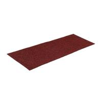 HETFTJN Set di 30 tappetini per gradini, autoadesivi, antiscivolo, 60 x 25 cm, protezione per scale rettangolari in tessuto non tessuto agugliato, riduzione del rumore e robusti, rosso bordeaux