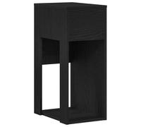 HETFTJN Supporto Torre PC con Cassetto Mobile Porta Computer Nero | Organizzatore in truciolato con vano da 52,5 cm e cassettino per studio e ufficio domestico. Portata fino a 60 kg.