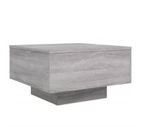 HETFTJN Tavolino da Salotto Moderno Grigio Sonoma 55x55x31 cm | Mobiletto d'appoggio multiuso per soggiorno o studio, ideale come ripiano laterale da divano per snack e bevande.