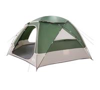 HETFTJN Tenda a cupola per 8 persone, grande tenda da campeggio per famiglie e viaggi all'aperto, 470 x 410 x 203 cm, tenda di gruppo in poliestere 185T con copertura antipioggia, aste e borsa per il