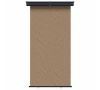 HETFTJN Tenda laterale per balcone e terrazza, tenda verticale come protezione dagli sguardi indiscreti e ombreggiante, tenda estensibile in poliestere e acciaio, larghezza 120-170 cm, lunghezza fino