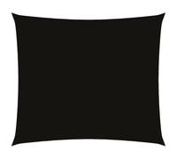HETFTJN Tenda parasole rettangolare 2 x 2,5 m, colore nero, in tessuto Oxford, per giardino, terrazza e balcone, protezione dagli sguardi indiscreti, con occhielli in acciaio inox e corde per il