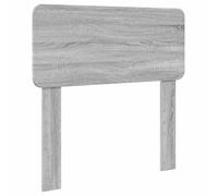 HETFTJN Testiera Grigio Sonoma 100 cm Materiale Legno Design Moderno Robusto Pannello Posteriore Letto con Schienale Easy Assembly per dormire e camera degli ospiti