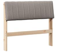 HETFTJN Testiera imbottita 90 cm, in legno di pino massiccio, design moderno, robusta e durevole, per camera da letto e cameretta dei ragazzi